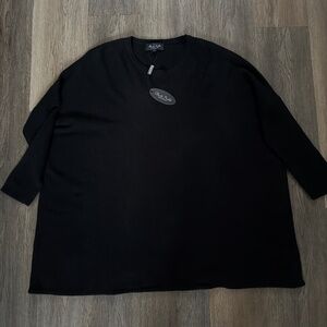 NWT Claudia Nichole 100% cashmere OVERSIZED sweater size M slouchy minimalist